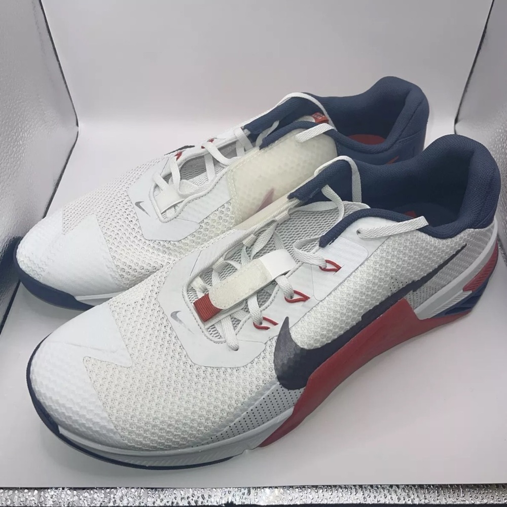 Nike Metcon 7 Training Shoes “USA” Summit White Red Blue Mens Size 16 CZ8281-102